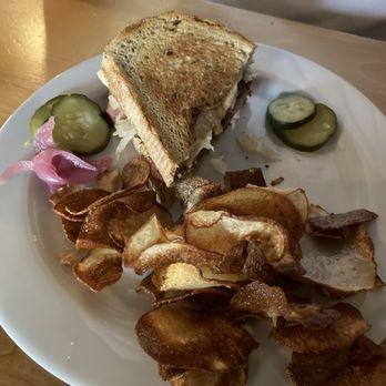 The War Mouth - Reuben sandwich and chips - Southern Near Me - Columbia, South Carolina The War Mouth - Reuben sandwich and chips - Southern Near Me - Columbia, South Carolina