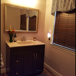 Jemson Renovations and Design - New Jemson Cabinetry Powder Room Makeover
