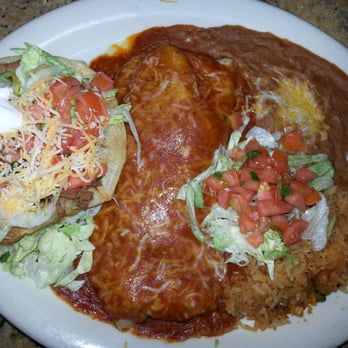 Mexico Restaurant - Mexico Restaurant - Shredded Beef Chalupa and Ground Beef Burrito... - Mexican Near Me - Honolulu, Hawaii