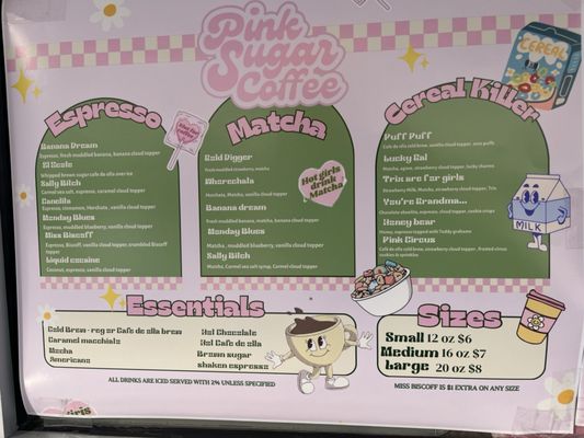 Menu photo 3 Pink Sugar Coffee Sparks, NV Menu photo 3 Pink Sugar Coffee Sparks, NV