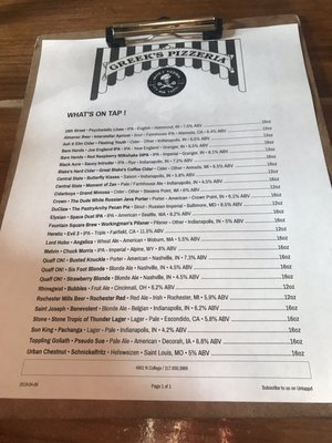 Menu photo 4 Greek's Pizzeria Indianapolis, IN