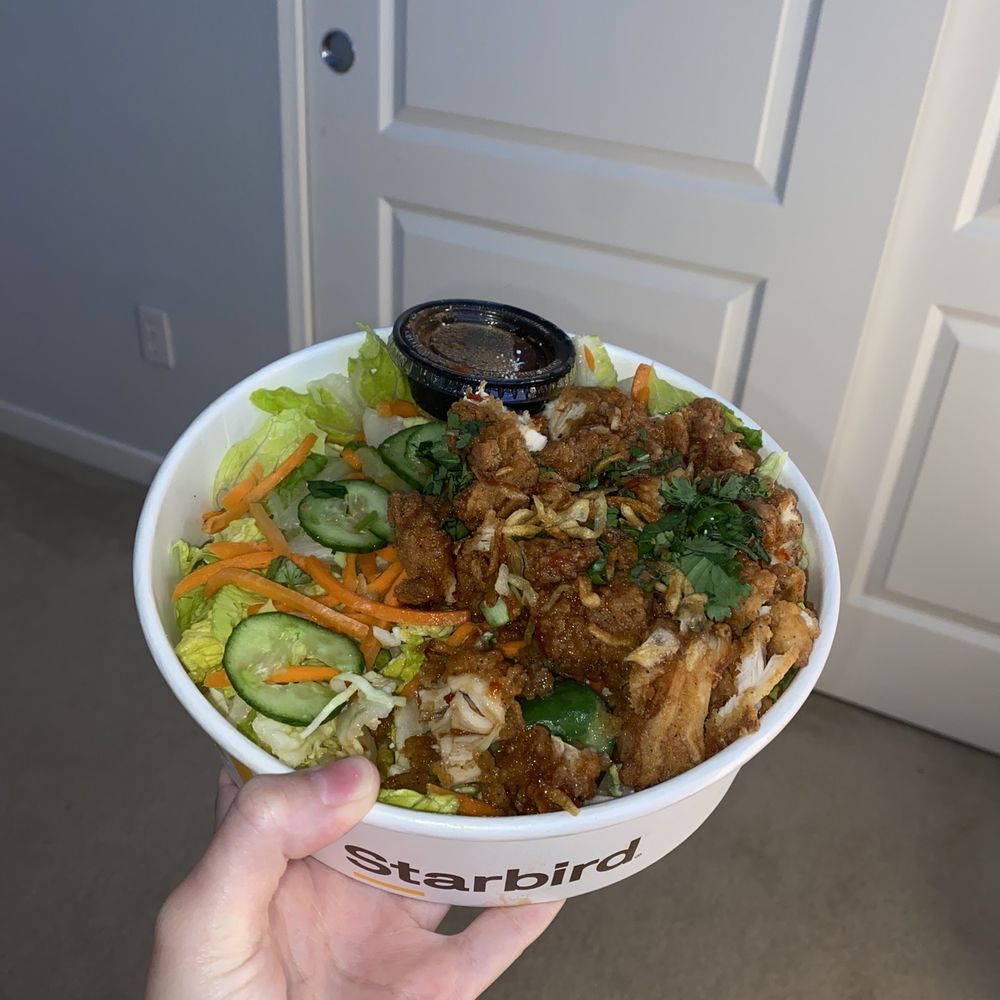 Starbird Chicken - Thai Chicken Salad - Chicken Shop Near Me - Sunnyvale, California Starbird Chicken - Thai Chicken Salad - Chicken Shop Near Me - Sunnyvale, California