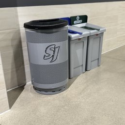 San Jose Barracuda trash bin