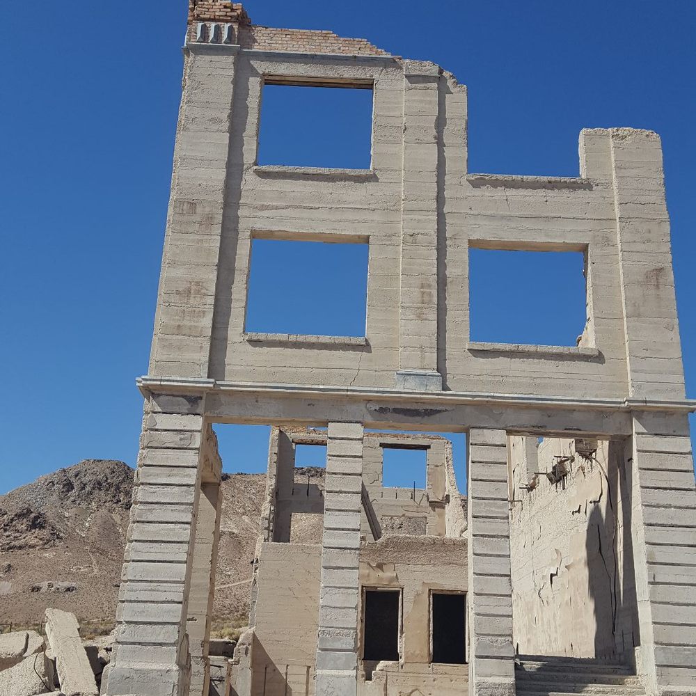 Rhyolite Ghost Town - Landmarks & Historical Buildings Near Me - Beatty, Nevada Rhyolite Ghost Town - Landmarks & Historical Buildings Near Me - Beatty, Nevada