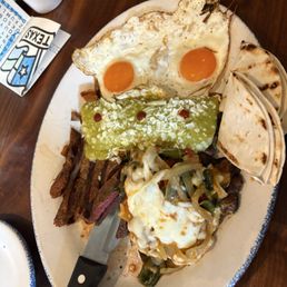 Tampiqueña Steak and Eggs Tampiqueña Steak and Eggs