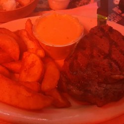 Fire Rock Cafe - Steak wedges and beer cheese