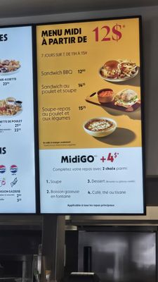 Menu photo 1 St-Hubert Express Trois-Rivières, QC Menu photo 1 St-Hubert Express Trois-Rivières, QC