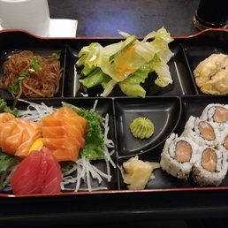 Sashimi and sushi combo Sashimi and sushi combo