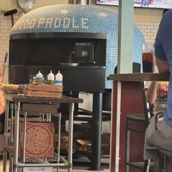 Wood Paddle Pizza and Tap - The oven - Pizza Near Me - Aurora, Colorado Wood Paddle Pizza and Tap - The oven - Pizza Near Me - Aurora, Colorado
