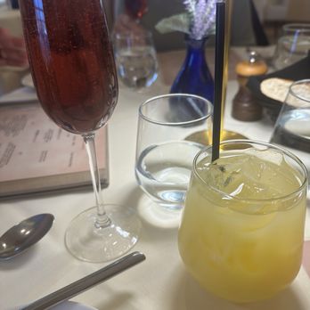 Le Yaca - Mimosa and Orange juice - French Near Me - Williamsburg, Virginia