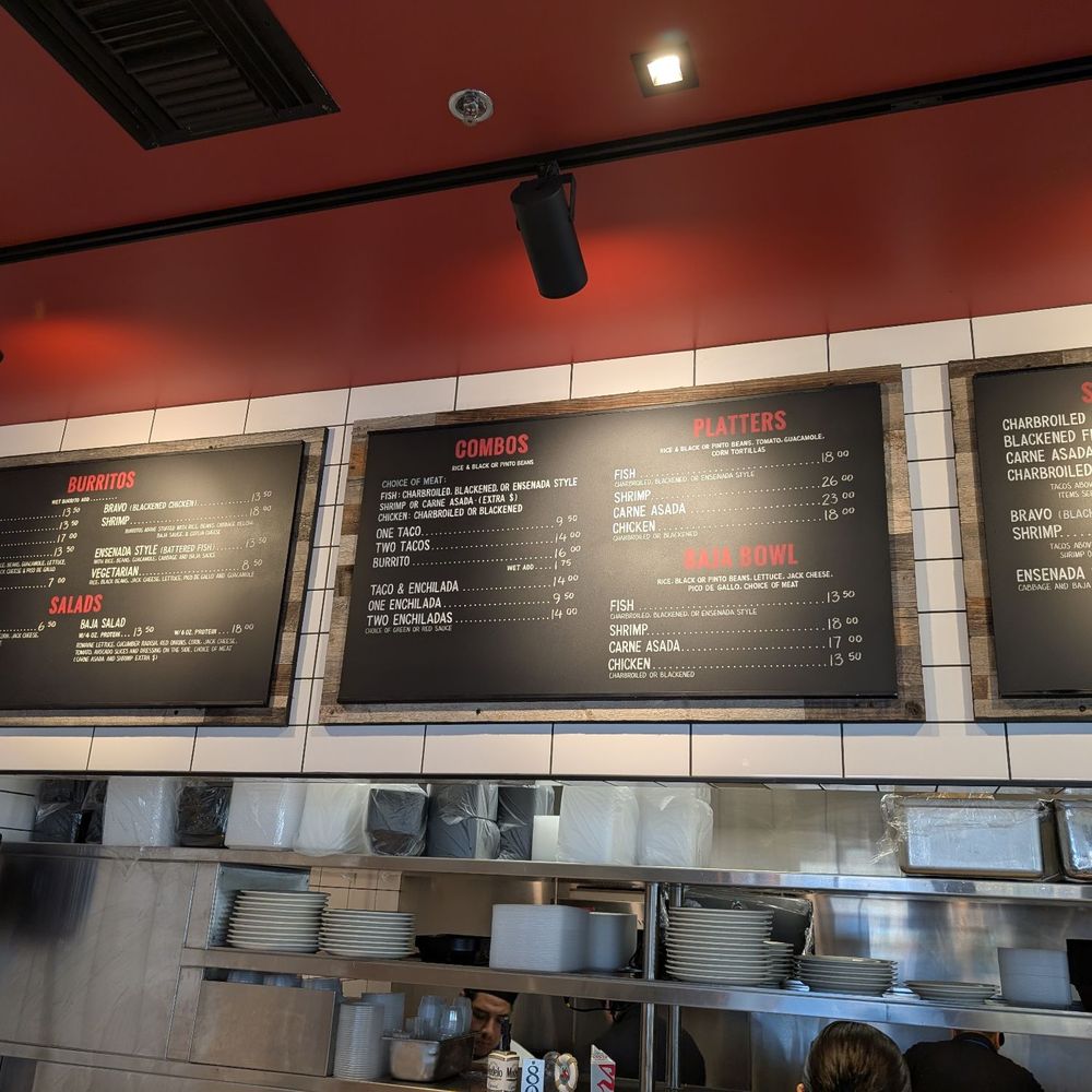 Baja Fish Tacos - Menu - Seafood Near Me - Tustin, California