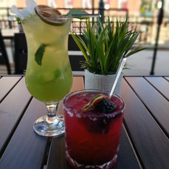 Josa On The River - Blackberry marg and tropical ginger fizz - New American Near Me - Milwaukee, Wisconsin Josa On The River - Blackberry marg and tropical ginger fizz - New American Near Me - Milwaukee, Wisconsin
