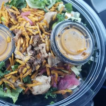 Panera Bread - Citrus Asian Crunch Salad with Chicken $12.99 - Soup Near Me - Foster City, California Panera Bread - Citrus Asian Crunch Salad with Chicken $12.99 - Soup Near Me - Foster City, California