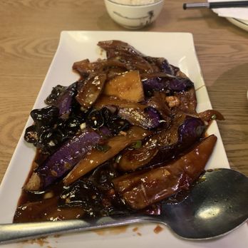 Chef Tan - V3. Eggplant with Garlic - Szechuan Near Me - Jersey City, New Jersey Chef Tan - V3. Eggplant with Garlic - Szechuan Near Me - Jersey City, New Jersey