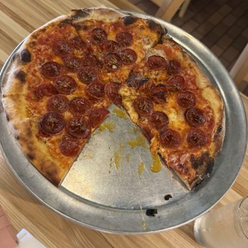 Pizzeria Da Gloria - Pepperoni minus the jalapeños. So good! - Pizza Near Me - St. Louis, Missouri Pizzeria Da Gloria - Pepperoni minus the jalapeños. So good! - Pizza Near Me - St. Louis, Missouri