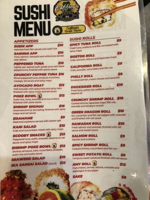 Menu photo 2 Caffrey's Tavern Backyard Forked River, NJ