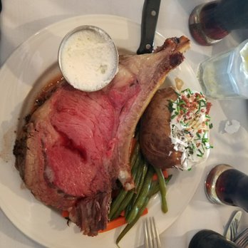 Nick's Seafood Restaurant - My hubby got the Prime Rib for an Early Mother's Day Dinner! - Seafood Near Me - Pacifica, California
