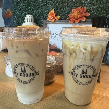 Holy Grounds - Horchata Iced Coffee & the other iced coffee - Coffee & Tea Near Me - Chicago, Illinois