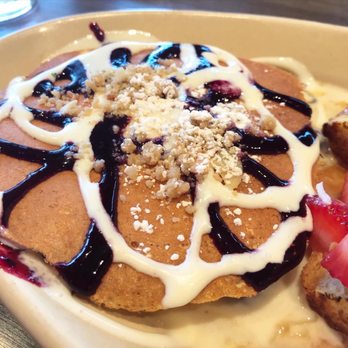 Snooze, an A.M. Eatery - Blueberry danish pancake - Breakfast & Brunch Near Me - Orange, California Snooze, an A.M. Eatery - Blueberry danish pancake - Breakfast & Brunch Near Me - Orange, California