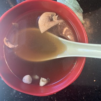 Edo Japan - Clear Onion Soup - Sushi Bars Near Me - Rockwall, Texas
