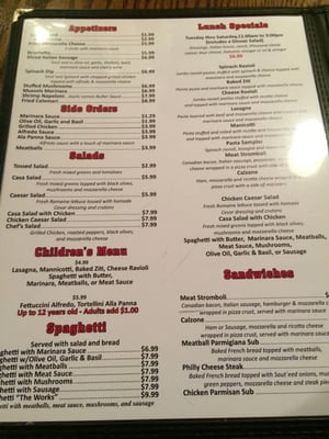 Menu photo 3 Casa Del Mare Paris, TX Menu photo 3 Casa Del Mare Paris, TX
