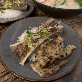 Kata Robata - roasted bone marrow - Sushi Bars Near Me - Houston, Texas