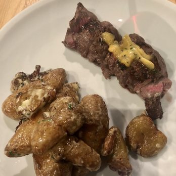 93' Til - Steak ​ Teres major cut. Herbed compound butter. Fingerling potato. - New American Near Me - Houston, Texas