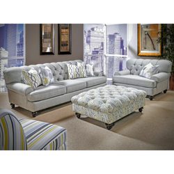 Rife's Home Furniture & Mattress - Sofa, double chair and ottoman by Robert Michael
