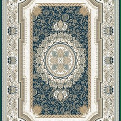 Rug Expo - New Classic 4342 blue white