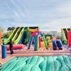 Funbox - One of the many bounce areas