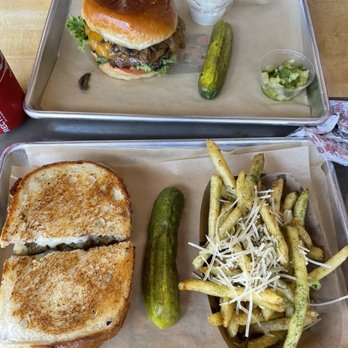 The Melt - Patty Melt, MeltBurger, Garlic Parmesan Fries - New American Near Me - Irvine, California The Melt - Patty Melt, MeltBurger, Garlic Parmesan Fries - New American Near Me - Irvine, California