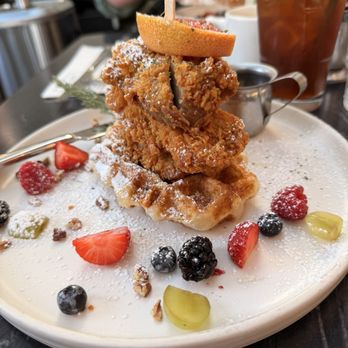 Sweet Maple  - Chicken croffle - New American Near Me - Walnut Creek, California