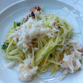 P2b Bistro & Bar - Crab meat with papaya and mango salad - Canadian (New) Near Me - Vancouver, British Columbia