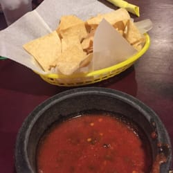 LB Cantina - Chips are good, salsa okay more spicy and too watery.