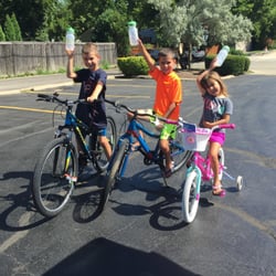 Lifestyle Cycle - # happy kiddos on 3 kids Giant bicycles