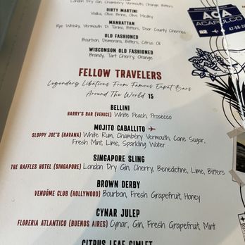 Expat Chicago - Drink menu July 2024 - Bars Near Me - Chicago, Illinois