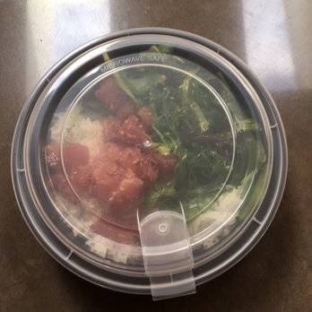 Ono Authentic Hawaiian Poke - Regular size bowl. $14.25 (after tax) - Poke Near Me - Edmonds, Washington