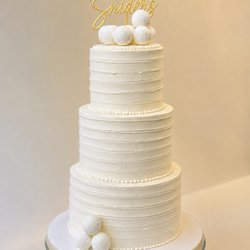 Soolicious Cake Art Studio - Golf themed wedding cake