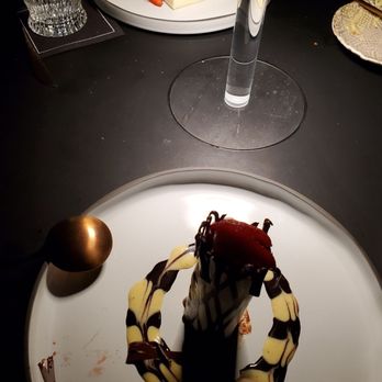 Christopher’s At Wrigley Mansion - Chocolate Tower & Cheesecake (my guest's) - French Near Me - Phoenix, Arizona