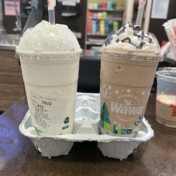 Wawa - Vanilla milkshake and Double shot expresso mocha - Convenience Stores Near Me - Portsmouth, Virginia Wawa - Vanilla milkshake and Double shot expresso mocha - Convenience Stores Near Me - Portsmouth, Virginia