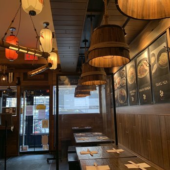 Tamashii Ramen - the interior of a restaurant - Ramen Near Me - Astoria, New York