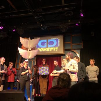 Go Comedy! Improv Theater - End of the show - Comedy Clubs Near Me - Ferndale, Michigan