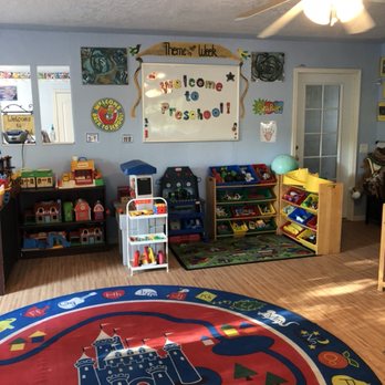 Sharon's Preschool - Playroom: bowling, music, dinosaurs, cars, planes and trains, tools and work shop area as well as playhouses. - Preschools Near Me - Orangevale, California