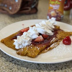 Heidi's - Strawberry Crepes