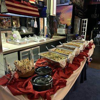 Dream Street Caterers - Food set up by Dream Street Caterers. Even better than it looked! - Caterers Near Me - East Meadow, New York Dream Street Caterers - Food set up by Dream Street Caterers. Even better than it looked! - Caterers Near Me - East Meadow, New York