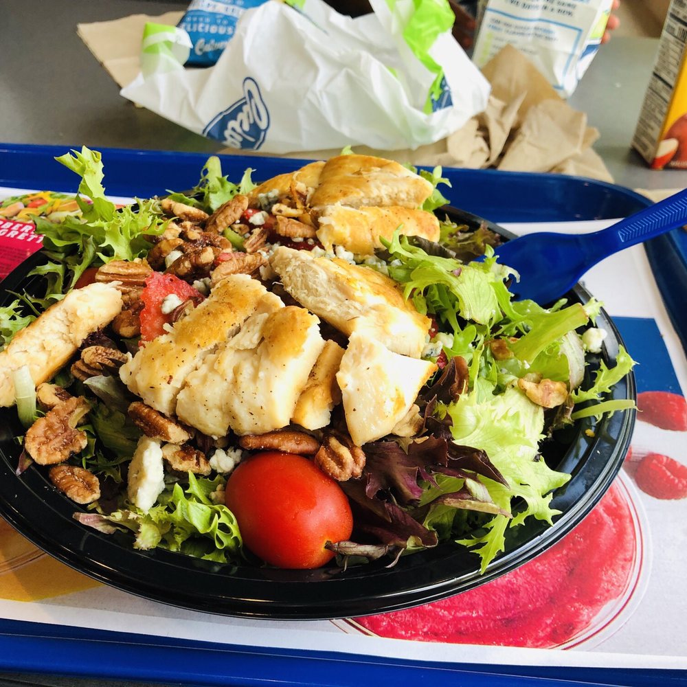 Culver's - Strawberry Fields Salad with Grilled Chicken - Burgers Near Me - Jensen Beach, Florida