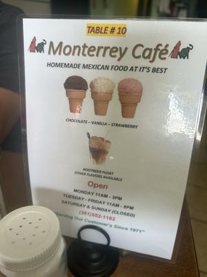 Menu photo 3 Monterrey Cafe Port Lavaca, TX Menu photo 3 Monterrey Cafe Port Lavaca, TX