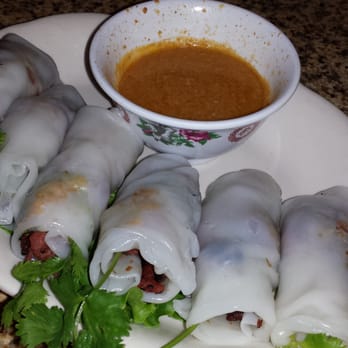Ba Mien Restaurant - Banh Cuon Thit Nuong. Would be a great appetizer! - Vietnamese Near Me - New Orleans, Louisiana