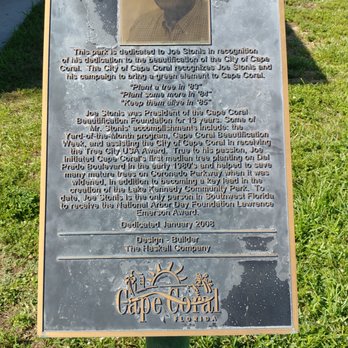 Joe Stonis Park - Joe Stonis Park, Cape Coral, FL - Parks Near Me - Cape Coral, Florida Joe Stonis Park - Joe Stonis Park, Cape Coral, FL - Parks Near Me - Cape Coral, Florida