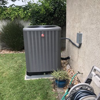 Geske Heating & Air - 4ton RHEEM 16 deer condenser installation. - Heating & Air Conditioning/HVAC Near Me Geske Heating & Air - 4ton RHEEM 16 deer condenser installation. - Heating & Air Conditioning/HVAC Near Me
